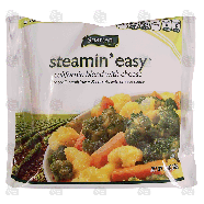 Spartan steamin' easy california blend with cheese; broccoli, cau12-oz