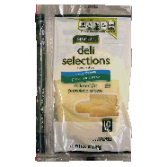 Spartan deli selections natural reduced fat sliced provolona che6.67oz