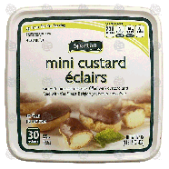 Spartan  mini custard eclairs; bite-size desserts filled w/cust17.5-oz