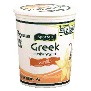 Spartan Greek nonfat vanilla yogurt 32oz