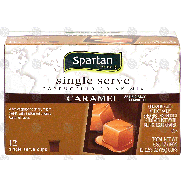 Spartan Single Serve cappuccino drink mix, caramel, 12 cups 6.35-oz