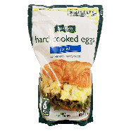 Spartan  6 hard cooked eggs, peeled 10.5oz