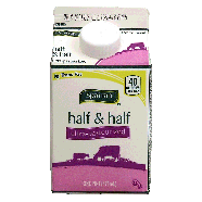 Spartan  half & half liquid, grade A, ultra-pasteurized 1pt