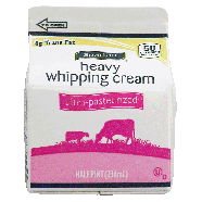 Spartan  heavy whipping cream liquid, grade A, ultra-pasteurized 0.5pt