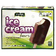 Spartan  ice cream bars; vanilla flavored ice cream with a ric30-fl oz