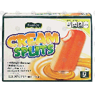 Spartan Cream Splits vanilla frozen dessert in orange sherbet 30-fl oz