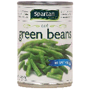 Spartan  no salt added cut green beans  14.5oz