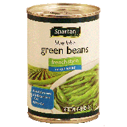 Spartan  blue lake french style green beans, no salt added  14.5oz