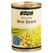 Spartan  baby green lima beans 15oz