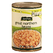 Spartan  great northern beans 15.5oz