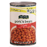 Spartan  pork'n beans 40oz
