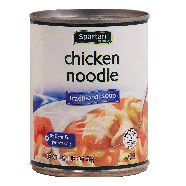 Spartan  traditional chicken noodle ready to serve soup 19oz