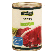 Spartan  sliced beets 15oz
