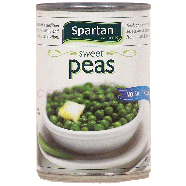 Spartan  no salt added sweet peas 15oz