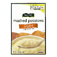 Spartan  instant mashed potatoes, original  13.75oz