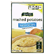 Spartan  butter & herb instant mashed potatoes 6.6oz