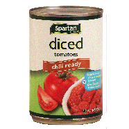 Spartan  diced tomatoes, chili ready  14.5oz