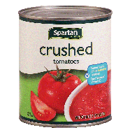 Spartan  crushed tomatoes  28oz