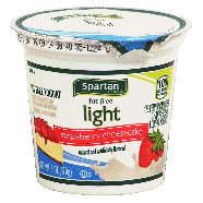 Spartan Light fat free yogurt strawberry cheesecake 6oz