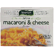 Spartan  deluxe macaroni & cheese dinner complete with creamy ched14oz
