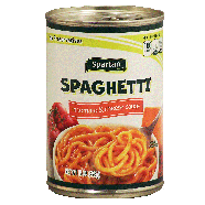 Spartan  spaghetti in tomato and cheese sauce 15oz