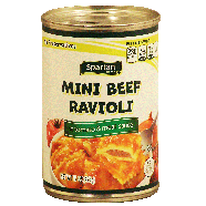 Spartan  mini beef ravioli in tomato and meat sauce 15oz