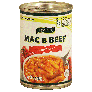 Spartan  mac & beef in tomato sauce 15oz