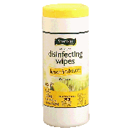 Spartan  bleach-free disinfecting wipes, lemon fresh scent 35ct