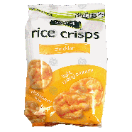 Spartan  cheddar rice crisps 3oz
