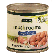 Spartan  mushroom whole buttons 4oz