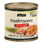 Spartan  mushrooms, stems & pieces 7oz