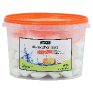 Spartan  dishwasher concentrated pacs, citrus scent 60ct
