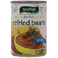 Spartan  fat free refried beans 16oz