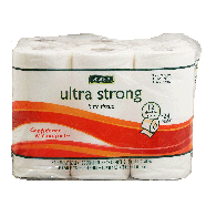 Spartan ultra strong two-ply bathroom tissue, double rolls 12pk