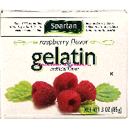 Spartan  raspberry flavor gelatin 3oz
