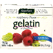 Spartan  sugar-free raspberry gelatin 0.44oz