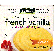 Spartan  french vanilla pudding & pie filling 3.4oz