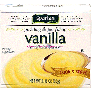 Spartan Cook & Serve vanilla pudding & pie filling 3.12oz
