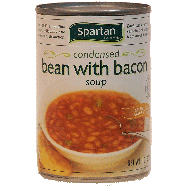 Spartan  bean with bacon condensed soup 11.25oz