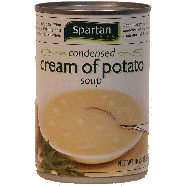 Spartan  cream of potato condensed soup 10.75oz