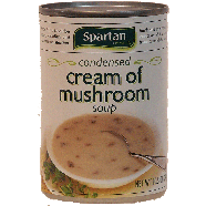 Spartan  cream of mushroom condensed soup 10.5oz