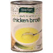 Spartan  ready to serve chicken broth 14.5oz