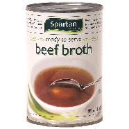 Spartan  ready to serve beef broth 14.5oz