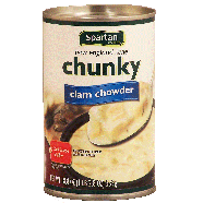 Spartan Chunky new england style clam chowder ready to serve sou18.8oz