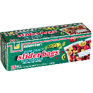 Spartan Sure Seal slider bags for freezer with write-on labels, qu15ct