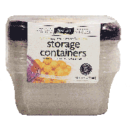 Spartan  storage containers, disposable reusable containers & lids,5ct