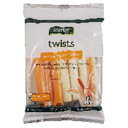 Spartan  twists, mozzarella & cheddar, 12 sticks 10oz