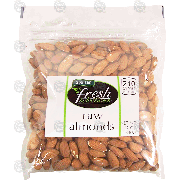 Spartan fresh selections raw almonds 12oz