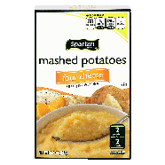Spartan  four cheese mashed potatoes, twin pack 6.6oz