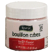 Spartan  bouillon cubes beef flavor, makes 25 cups 3.25oz